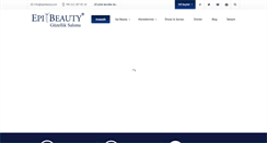 Desktop Screenshot of epibeauty.com
